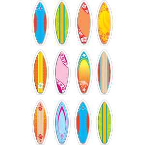 Surfboards Mini Accents, Pack of 36
