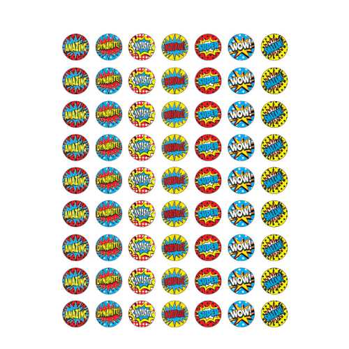 Superhero Mini Stickers
