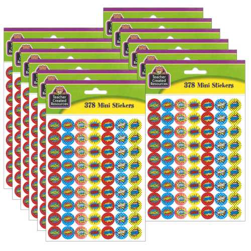 Superhero Mini Stickers, 0.5