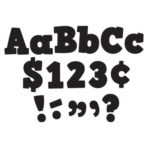 Black Bold Block 4