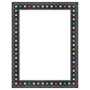 Chalkboard Brights Computer Paper, 50 Sheets