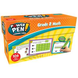Power Pen&reg; Learning Cards: Math Grade 2