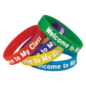 Welcome to My Class Wristbands