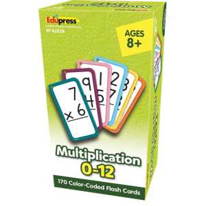 Multiplication Flash Cards - All Facts 0-12