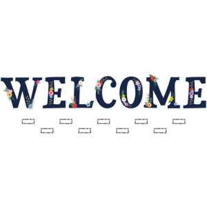 Wildflowers Welcome Bulletin Board Set, 55 Pieces