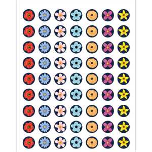 Wildflowers Mini Stickers, Pack of 378