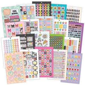 Cool Composition Sticker Pad