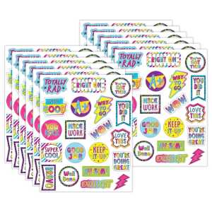 Brights 4Ever Stickers, 120 Per Pack, 12 Packs