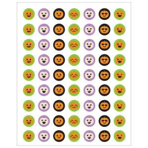 Halloween Pumpkins Mini Stickers, Pack of 378