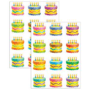2-Pack Birthday Cakes Mini Accents