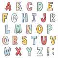 Cool for School 7" Fun Font Letters
