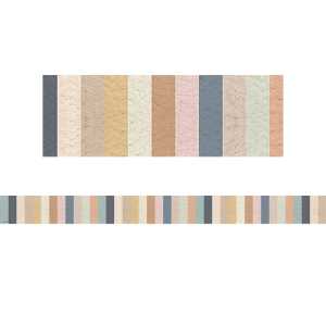 Everyone is Welcome Stripes Straight Border Trim, 35 Feet