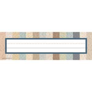 Everyone is Welcome Flat Name Plates, Pack of 36