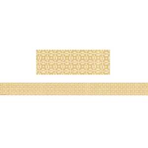 Classroom Cottage Buttercup Straight Border Trim, 35 Feet