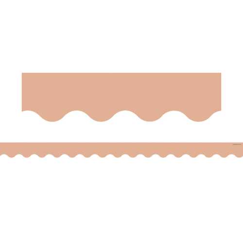 Sedona Sand Scalloped Border Trim, 35 Feet