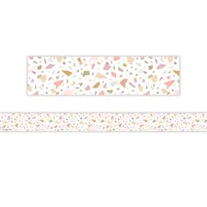Terrazzo Tones Straight Border Trim, 35 Feet