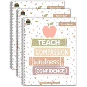 Terrazzo Tones Record Book, Pack of 3