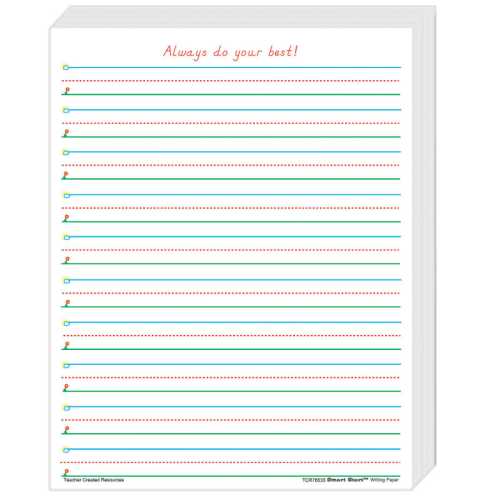 Smart Start 1-2 Writing Paper: 360 Sheets