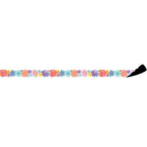 Spring Flowers Magnetic Border