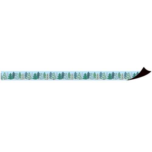 Winter Trees Magnetic Border