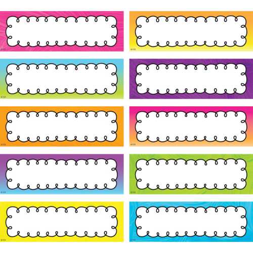 Brights 4Ever Labels Magnetic Accents, Pack of 20
