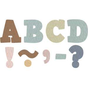 Everyone is Welcome Bold Block 3" Magnetic Letters, 55 Pieces