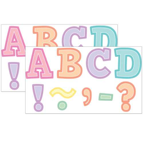 Pastel Pop Bold Block 3