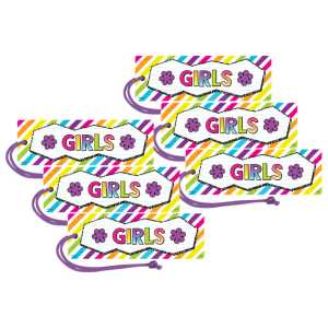 Brights 4Ever Magnetic Girls Pass, Pack of 6
