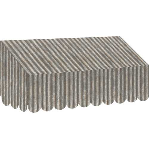 Home Sweet Classroom Corrugated Metal Design Awning