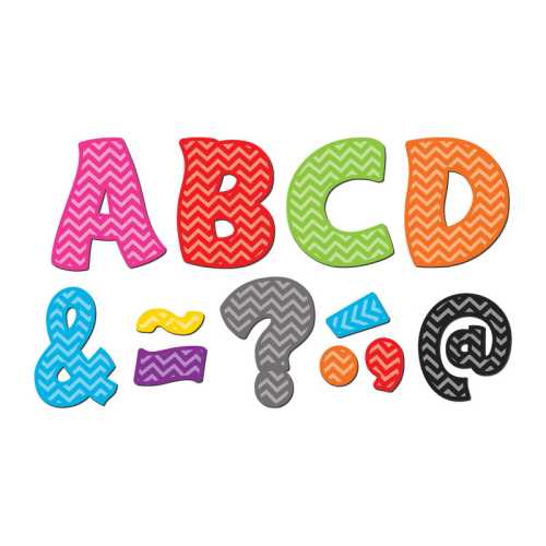 Chevron Funtastic Font 3