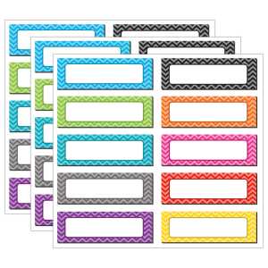 Chevron Labels Magnetic Accents, 20 Per Pack, 3 Packs