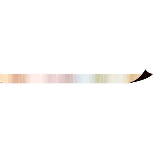 Cool Tones Magnetic Border, 24 Feet