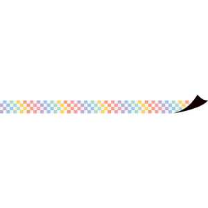 Cool for School Checkers Magnetic Border
