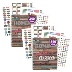 Home Sweet Classroom Lesson Planner, Pack of 2