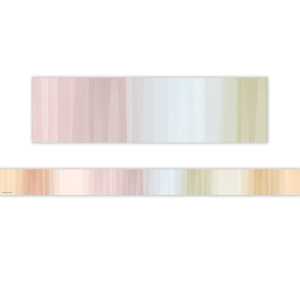 Cool Tones Straight Border Trim, 35 Feet