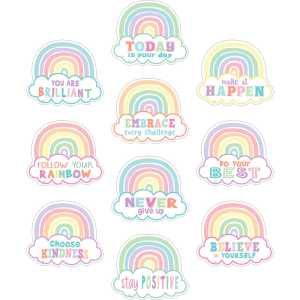 Pastel Pop Positive Sayings Accents, Pack of 30