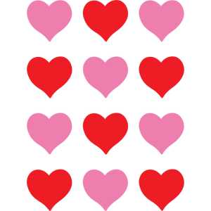 Hearts Mini Accents, Pack of 36