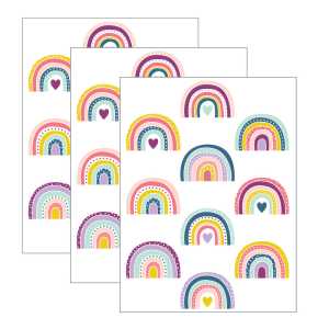 Oh Happy Day Rainbow Accents, 30 Per Pack, 3 Packs