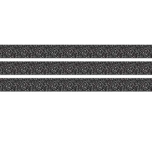 Composition Straight Rolled Border Trim, 50 Feet, 3 Rolls
