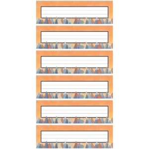 Moving Mountains Flat Name Plates, 36 Per Pack, 6 Packs
