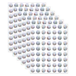 Moving Mountains Mini Stickers, 378 Per Pack, 6 Packs