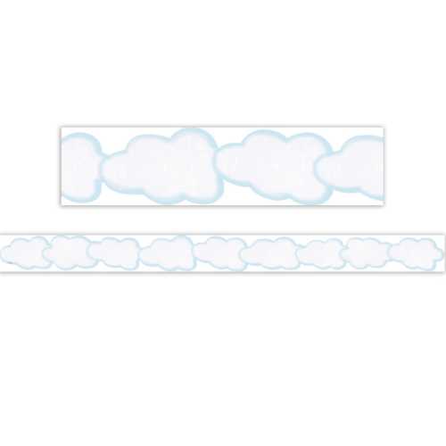 Clouds Die-Cut Border Trim, 35 Feet