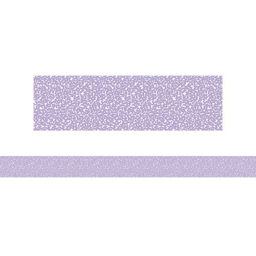 Composition Purple Straight Rolled Border Trim