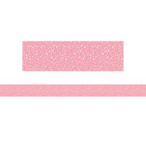 Composition Pink Straight Rolled Border Trim