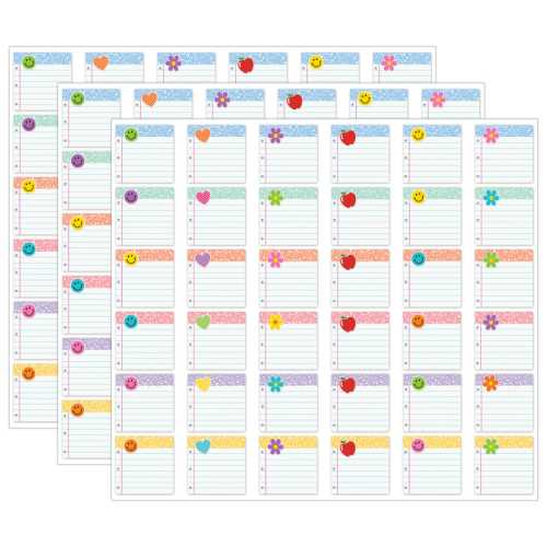 Cool for School Mini Accents, 36 Per Pack, 3 Packs