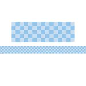 Checkers Scalloped Border Trim, 35 Feet