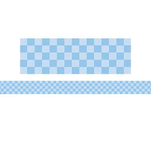 Checkers Scalloped Border Trim, 35 Feet