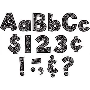 Composition 4" Fun Font Letters Combo Pack, 162 Pieces