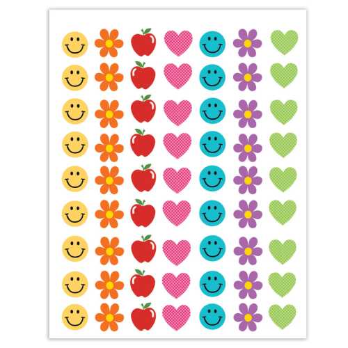 Cool for School Mini Stickers, Pack of 378