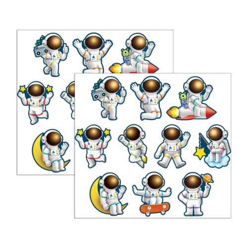 2-Pack Outer Space Crew Astronauts Accents